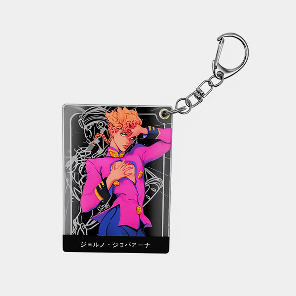 Giorno Giovanna keychain